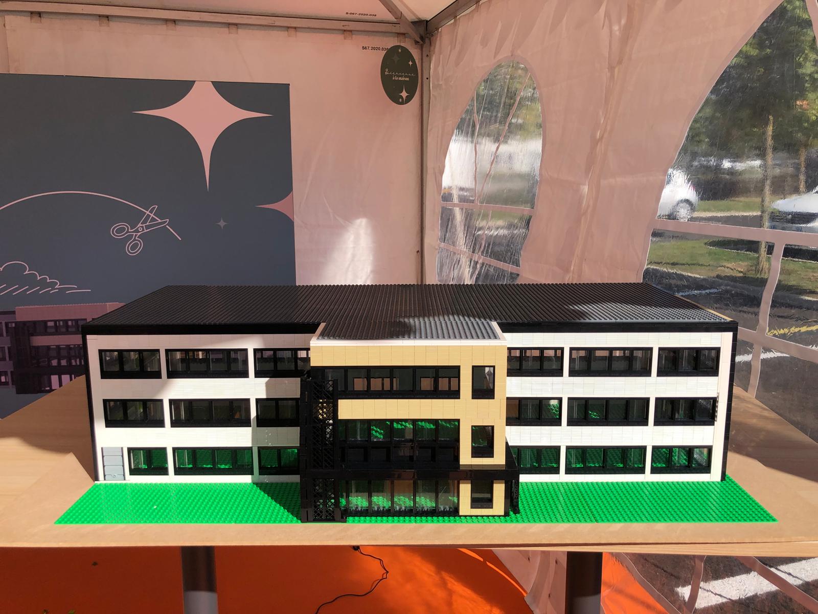 Maquette d'inauguration Iserba